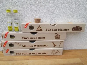 Schnaps Wasserwaage 32cm 40%vol.Waldhimbeergeist 40ml Geburstag,Party ,Neu  - Bild 1 von 2