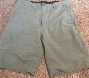 Volcom Shorts Mens 28 Heather Green Stretch Chino Outdoor Casual Men 29 (2) - Picture 1 of 6