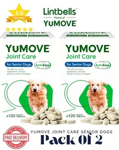 2-Pack YuMOVE Senior Dog Joint Supplement, age 8+, Higher Strength- 240 Tablets - Picture 1 of 1