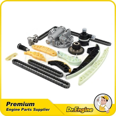Nuevo kit de cadena de distribución bomba de agua de aceite para Audi A5 2012 turboalimentado 2,0 L  Foto 1 de 4
