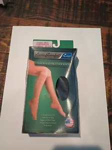 Loving Comfort Legs Fashion Stockings Sheer Mild Compression 8-15 MmHg Black XL - Picture 1 of 4