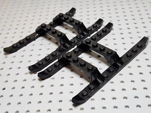 Lego Helicóptero Aterrizaje Patines 6x12 [30248] Negro x2 - Imagen 1 de 10