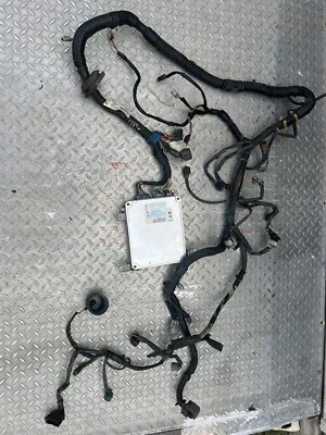 Arnés de motor Toyota Supra MK3 1989-1992 7MGE manual enchufe gris con ECU Foto 1 de 4