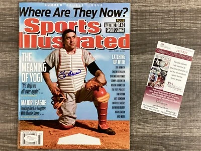 (SSG) YOGI BERRA Firmado Sports Illustrated Cargador Completo - Sin Etiqueta con Certificado de Autenticidad JSA Foto 1 de 4