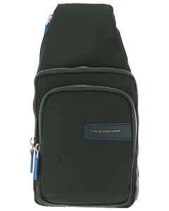 Monospalla Piquadro Ca5700ry Uomo Nylon Riciclato Verde - Photo 1/4