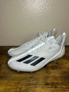 Botines de fútbol Adidas Adizero blancos negros GX4049 talla 13 - Imagen 1 de 5