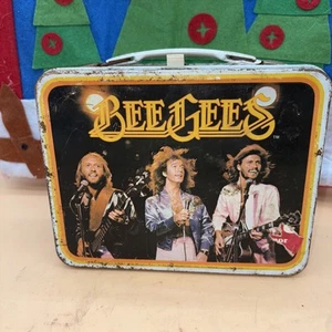 Vintage 1978 BEE GEES Robin Gibb Thermos Lunchbox MISSING Thermos - Picture 1 of 9