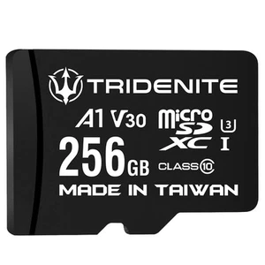 TRIDENITE Carte MicroSD 256Go Micro SD Nintendo Switch Carte SD A1 V30 UHS-I U3 C1 - Photo 1 sur 7