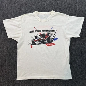 Vintage Team Kyosho International Road RC Car Racing Moto Biker Shirt 1980s 90s - Bild 1 von 11