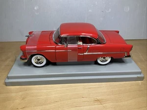ERTL 1/18 - 7846 CHEVROLET BEL AIR 1955 - ROJO - Imagen 1 de 16