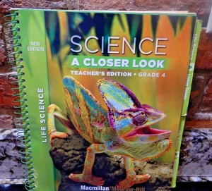 Science A Closer Look Life Science Grade 4 Teacher Edition Macmillan Mcgraw-Hill - Imagen 1 de 6