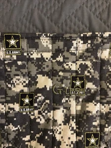 US ARMY kleine persönliche Tasche mit Military Camouflage grün mit GUS-Naht - Bild 1 von 16