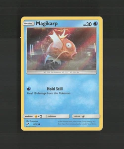 Tarjeta Pokémon Holo Común Magikarp 8/18 Detective Pikachu DMG - Imagen 1 de 10