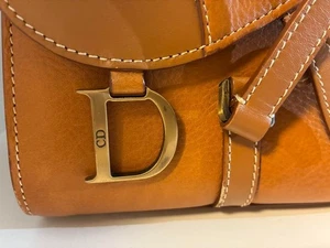 Dior Saddle Tote Bag All Leather Vintage Rare Handtasche Top aus Japan - Bild 1 von 11