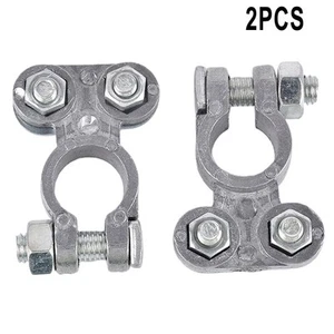 Motorhome Ready 2Pcs Battery Terminal Connectors with Zinc Alloy Build - Picture 1 of 12
