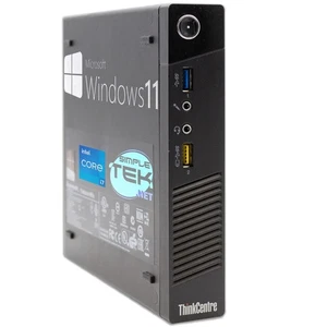 Lenovo M93P Tiny I7 Win11 16GB 960GB PC Computer Fisso Desktop Mi Ricondizionato - Bild 1 von 5