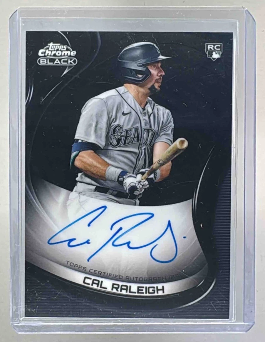 2022 Topps Chrome Black - Cal Raleigh #CBA-CR for sale | eBay
