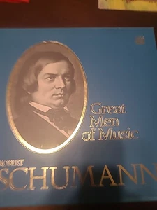 Great Men of Music – Robert Schumann (Time-Life STL-553) 4 LP boxset - Picture 1 of 16