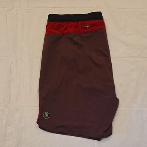 Roark Men's NWOT Run Amok Alta 7" Running Shorts Built in Brief Wine XL RS326 - Picture 1 of 12