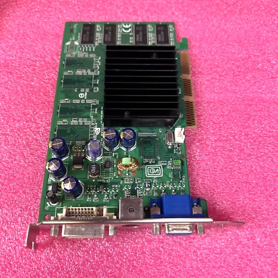 8911-050 NVIDIA 128MB AGP VIDEO CARD WITH DVI VGA AND SVIDEO  - Image 1 of 4