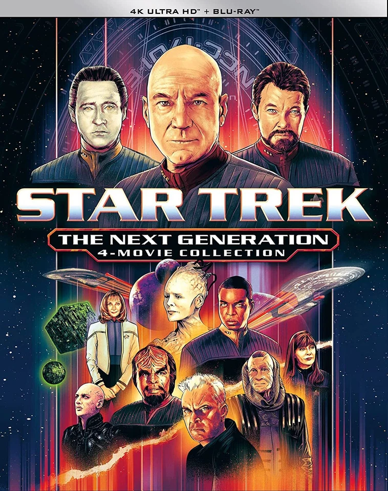 STAR TREK: THE NEXT GENERATION MOVIE BOXSET 4K+BD [BLU-RAY] - Image 1 of 1