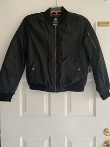 Beverly Hills Polo Club Men’s Navy Blue Bomber Jacket Size Large - Picture 1 of 9