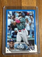 Yandy Diaz  2023 Topps Update  All Star Game BLUE BORDER Tampa Bay Rays #ASG-11