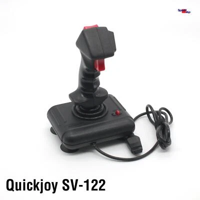 QUICKJOY SV-122 JOYSTCIK FÜR COMPUTER COMMODORE 64 RETRO VINTAGE P/N: 1053444 - Bild 1 von 4