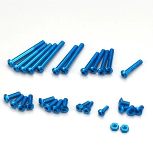 KO Propo Aluminum Screw Set for EX-RR / EX-2 / LDT / NEXT (Blue) - KOP10674 - Picture 1 of 1