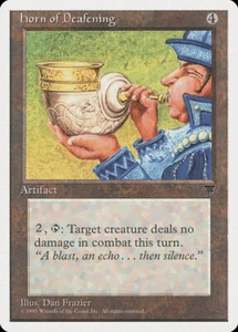 DAMAGED Horn of Deafening 100 Chronicles CHR MTG - Picture 1 of 1