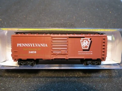 N - Model Power 83707 - 40' Boxcar, Pennsylvania     Knuckle Coupler / NIB - Image 1 of 2