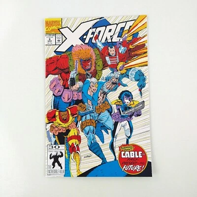 X-Force #8 Rob Liefeld VF/NM (1992 Marvel Comics) - Image 1 of 4