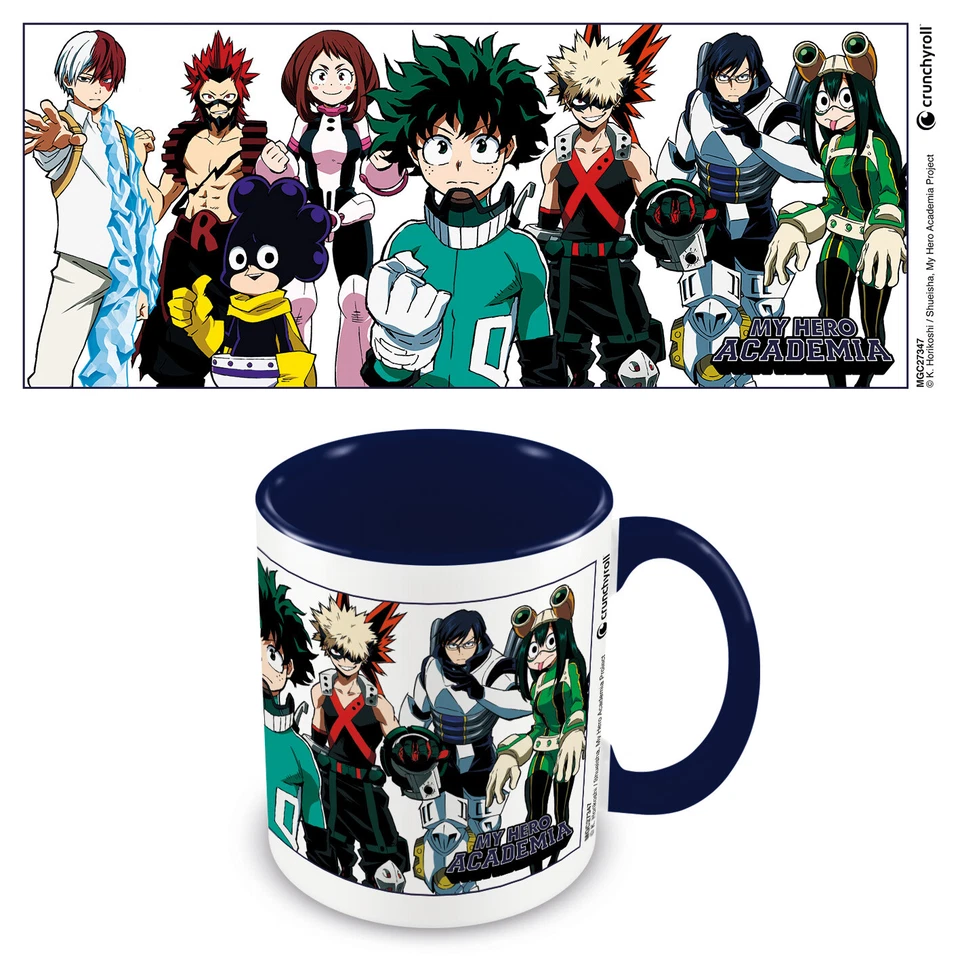 Tasse koloriert - My Hero Academia (Academy Costumed Heroes) (NEU & OVP!)