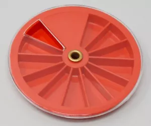 Contenedor giratorio de plástico 12 compartimentos hallazgos de piedra reloj soporte de batería - Imagen 1 de 1