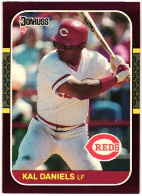 1987 Donruss Opening Day #192 Kal Daniels - Image 1 of 2