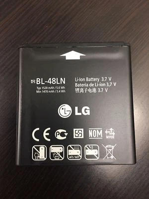 NEW LG PHONE BATTERY BL-48LN FOR MYTOUCH Q C800, OPTIMUS 3D MAX, ELITE LS696 - Image 1 of 2