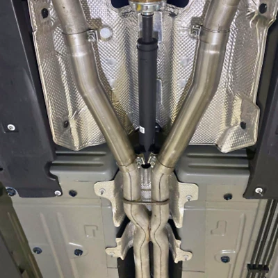 B2 Fab Dodge Challenger/Charger Mid-Muffler Delete - Image 1 of 3