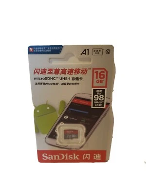 SanDisk Ultra 16GB Class 10 Micro SD Memory Card - Image 1 of 2