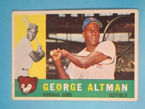 1960 Topps George Altman Chicago Cubs #259 VG ⚾ - Picture 1 of 9