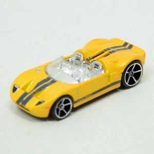 Hot Wheels Ford GTX-1 Yellow 2007 First Editions Diecast Car 1:64 Scale - Picture 1 of 6