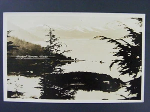 Wrangell Narrows Alaska AK Antique Black & White Real Photo Postcard RPPC 1920s - Picture 1 of 1
