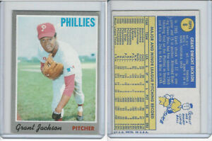 1970 Topps Baseball, #6 Grant Jackson, Philadelphia Phillies