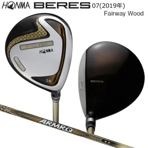 NEW HONMA GOLF BERES 2019 5W Fairway Wood Flex-R 2STAR ARMRQ 47 With H/C F/S - Picture 1 of 8