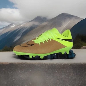 NEW Nike Mens Rare Hypervenom Phinish FG 749980-707 Volt Brown Soccer Cleats, 6 - Picture 1 of 7