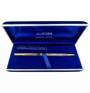 AURORA PENNA A SFERA IN ARGENTO 925 - Picture 1 of 2