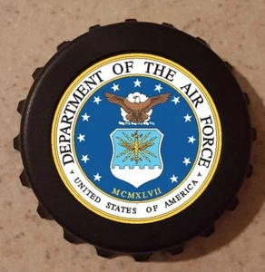 US Air Force Flaschenöffner Kühlschrankmagnet 3" G18 Militär Streitkräfte - Bild 1 von 2