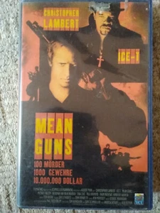 2 VHS Kult Mean Guns (1996) Ice T & Hot Boyz (2000) Snoop Dogg Keine DVD - Bild 1 von 4
