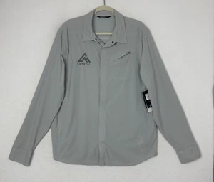 Camisa de Sol Astroman Outdoor Research Para Hombre Gris Frente a Presión "Cristal" Talla XL NUEVA CON ETIQUETAS - Imagen 1 de 16