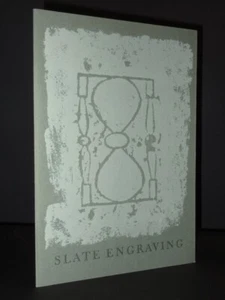 Slate Engraving GWILLIM/WHITMORE 1964 1st Edition Leicester College of Art - Picture 1 of 8