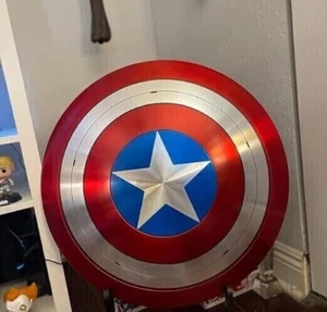 18" Steel Captain America Shield - The Falcon and The Winter Soldier" Shield - Picture 1 of 3